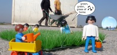 Die ersten Siedler beim Urban Gardening in aspern Die Seestadt Wiens (c) content.associates / Anne Wübben