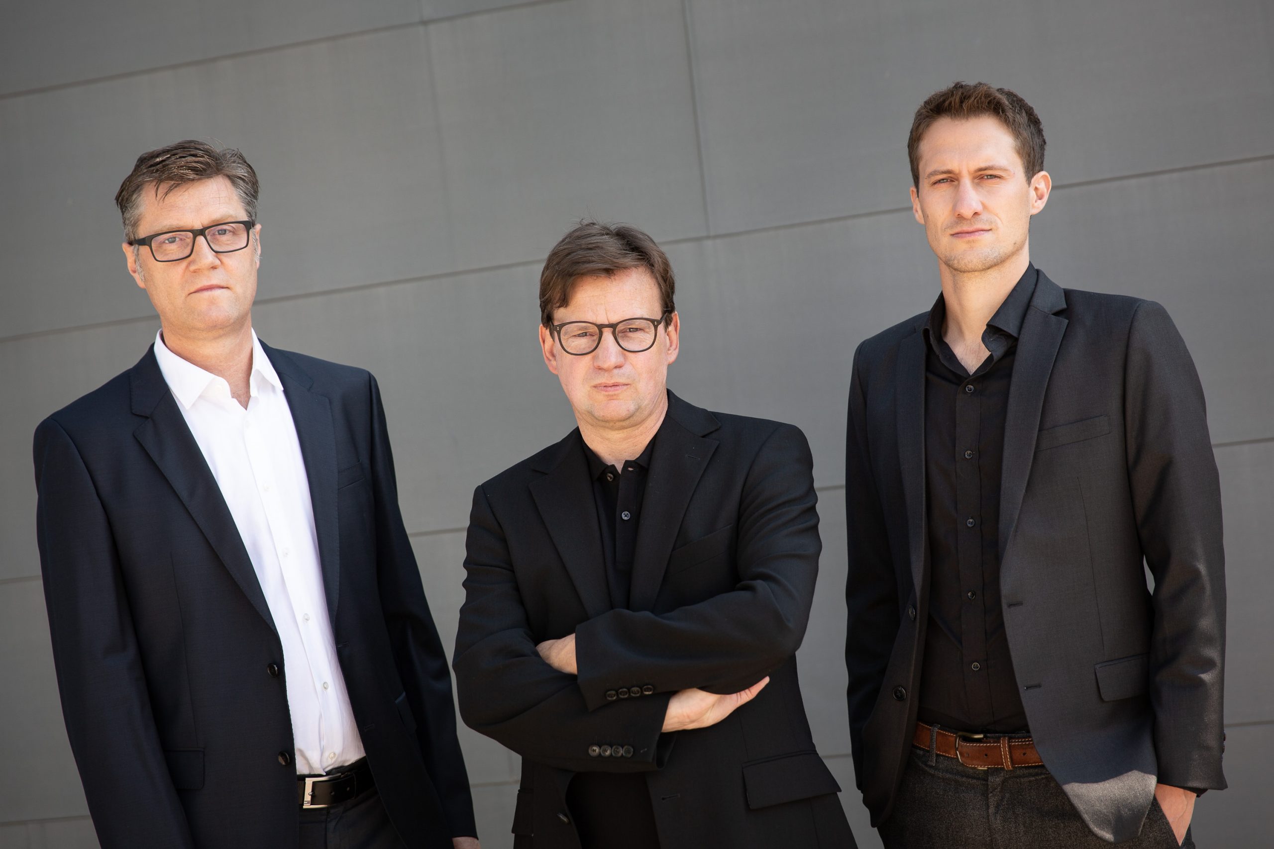 Team SLP Architekten: Peter Schneider, Erich Lengauer, Andreas Pühringer © Kurt Hörbst